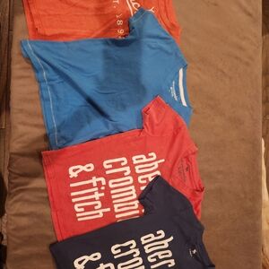 Abercrombie & Fitch Kids Graphic T-Shirts - Red, Blue, Navy
